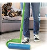 Leo Mega Cleaning Extendable Lint Roller with 25 Sticky Peel Tape Refill Long Lint Remover Roller...