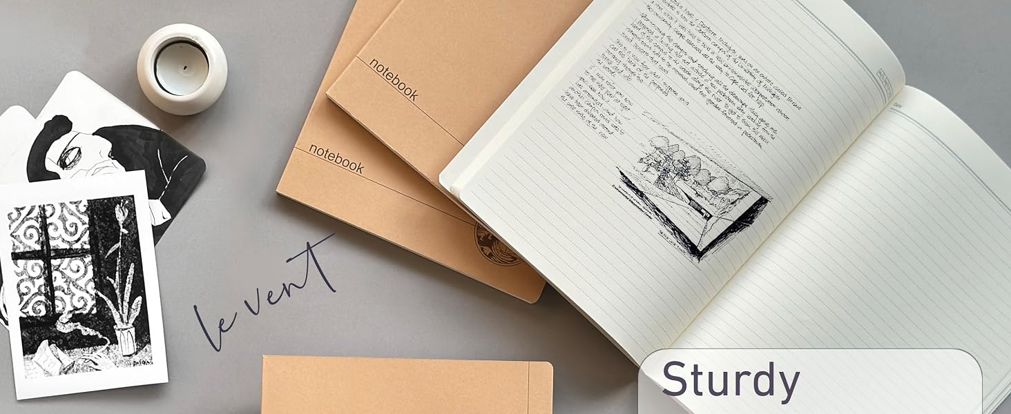 A4 Lined Notebook Set