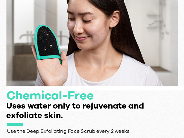 face exfoliator exfoliate exfoliating scrubber facial brush different acne treatment seraphic