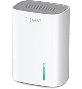 CLEVAST Small Dehumidifier for Home, 30oz Compact Mini Dehumidifier with Auto Shut-Off, Quiet 24d...