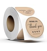 Rongta 2 Inch Circle Thermal Labels | Self-Adhesive Round Direct Thermal Sticker Label for Small ...