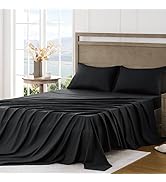 FreshCulture Queen Sheet Set - Ultra Soft Sheets for Queen Size Bed - Brushed Microfiber - Deep P...