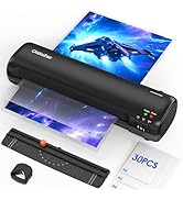9 Inch Laminator Machine with Hot & Cold Modes, Portable Thermal Laminator A4 with ABS Jam Releas...