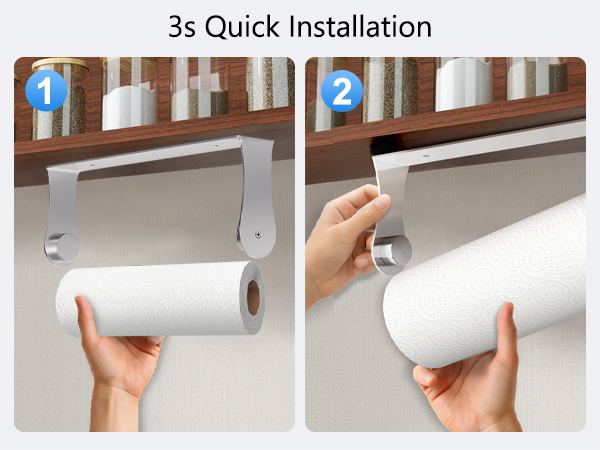Paper Towel Holder Under Cabinet