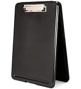 Hongri Plastic Clipboard with Storage, Open Nursing Clipboard Foldable Storage for Nurses, Lawyer...