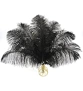 iHUFeather Ostrich Feathers Wedding Party Centerpieces Easter Gatsby Decorations Ostrich Feathers...