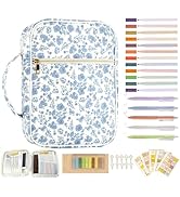 Bible Cover Case for Women, Large Bible Bag with Bible Study Supplies Accessories Christian Gifts...