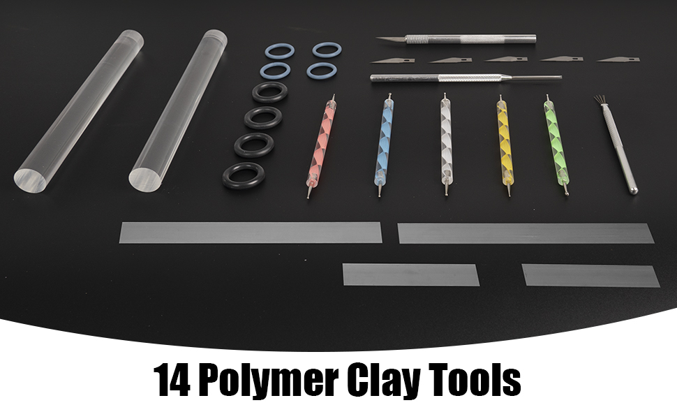 14 Polymer Clay Tools
