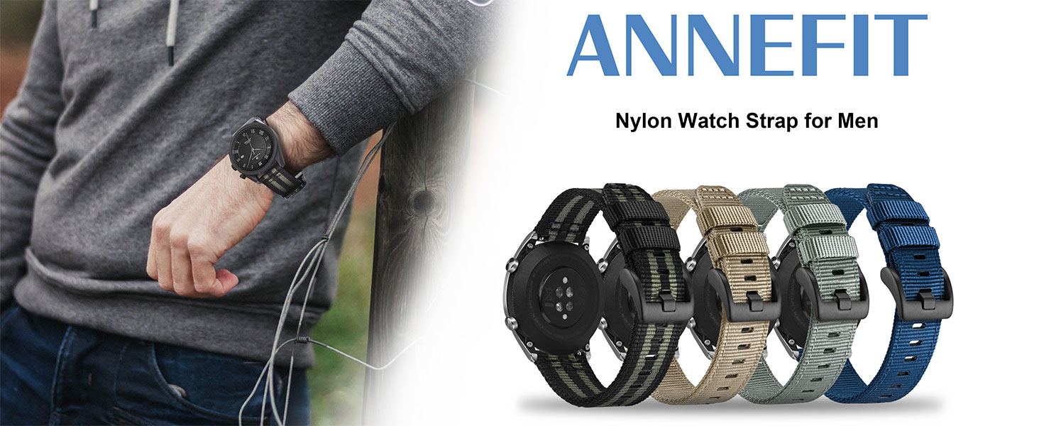 Military Nylon Watch Strap for Men