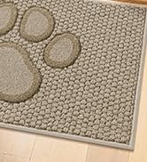Bald Eagle Grip Dog Paw Door Mat Indoor Entrance 32''x48'', Washable Entryway Rug with TPR Backin...