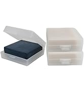Elimeta Square Soap Holder Container, Travel Soap Case for Dr. Squatch Men's Bar Soap, Handmade S...