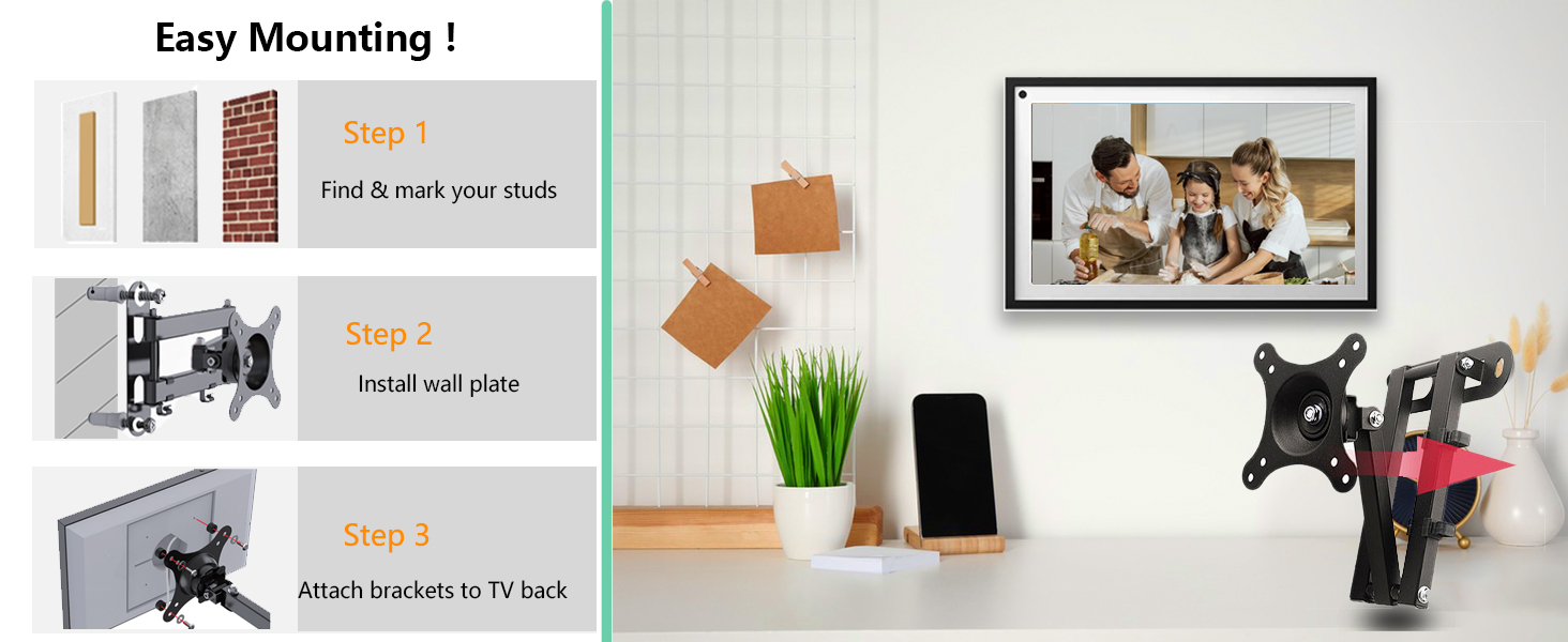 wall monitor mount