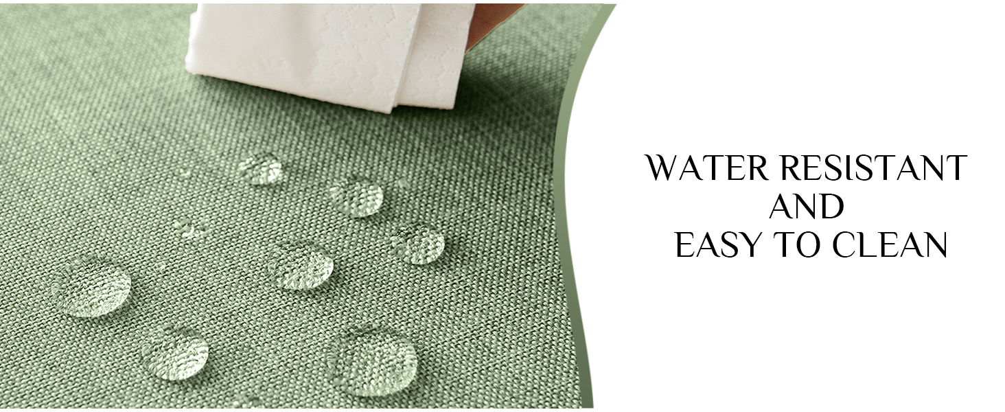 linen tablecloth