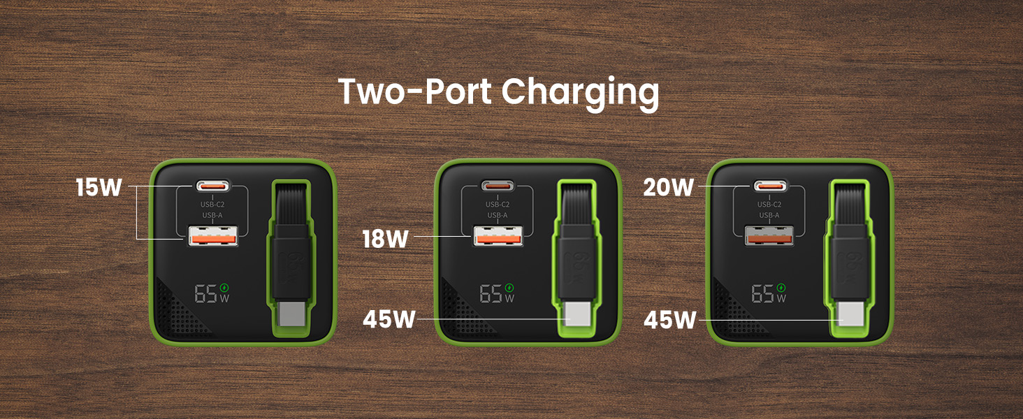 Two port charging