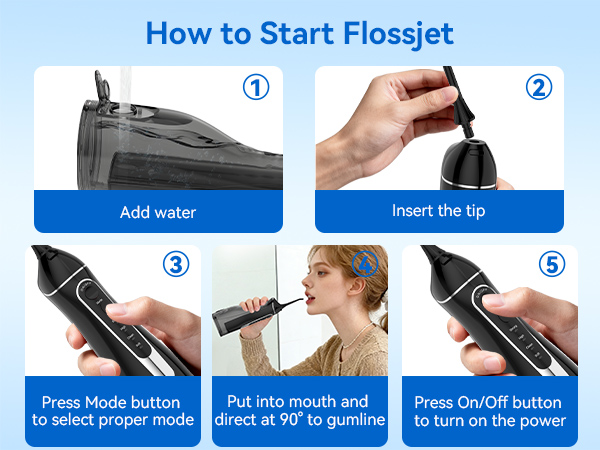 water flosser