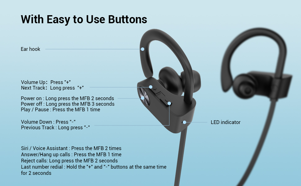 Use workout headphones