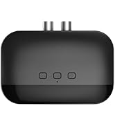 HAOQUOO Stereo Bluetooth Receiver Adapter,NFC Connection, 3.5mm/RCA Dual Audio Output Socket, Blu...