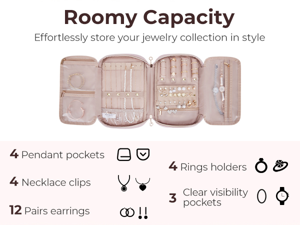 travel jewelry organizer