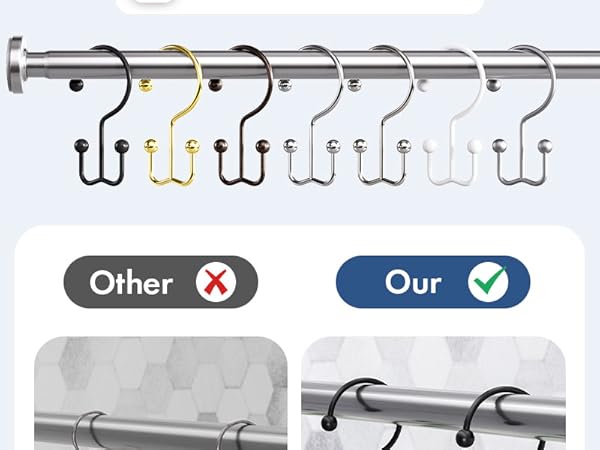 shower curtain hooks shower curtain rings