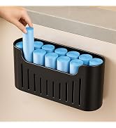 YESENT Kitchen Cabinet Door Storage Box, Self-Adhesive Wall-Mounted Storage Box, Wardrobe/Bathroo...