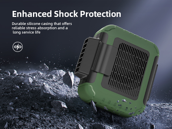 belt clip fan rechargeable under shirt
