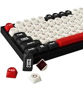 DAIDAI×AJAZZ PBT Keycaps 122 Keys, MOA Profile Keycaps. Two-Color Injection-Molded Opaque for 61/...