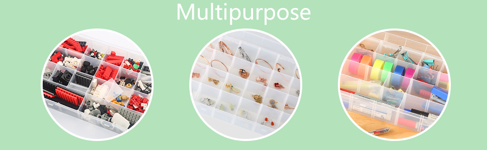 Clear Storage Box for Jewelry