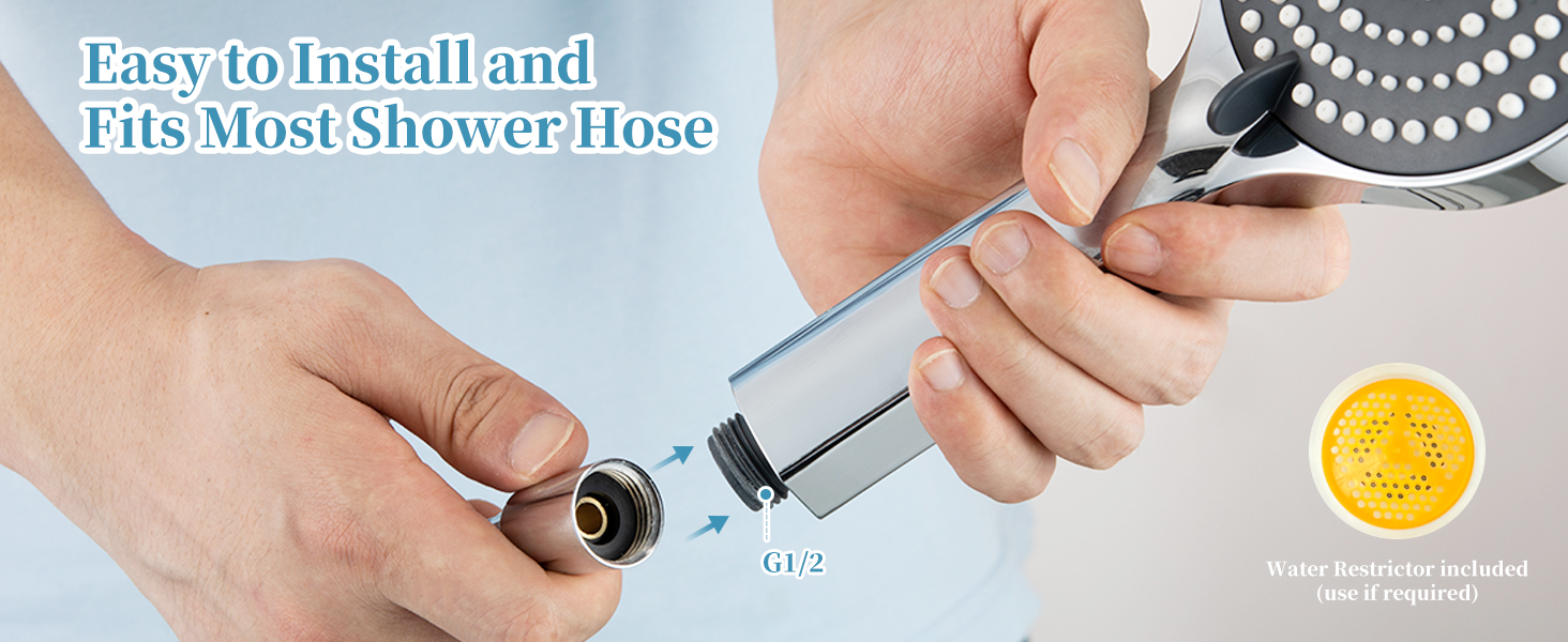 handheld showerhead