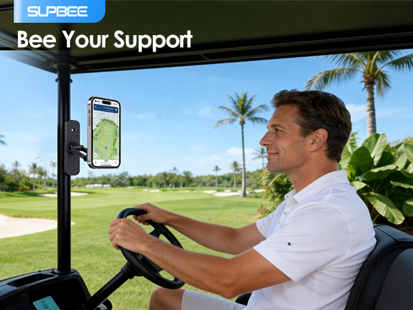 golf cart phone holder 1