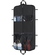Zilink 48 Inch Garment Bags for Travel, Oxford Travel Suit Bag for Men Women with Buckles & Shoul...