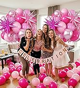 Biapian Pink Balloons Set