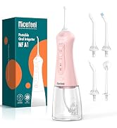 Nicefeel Portable Water Flosser for Teeth, Braces, Sensitive Gums, Cordless Water Flosser for Hom...