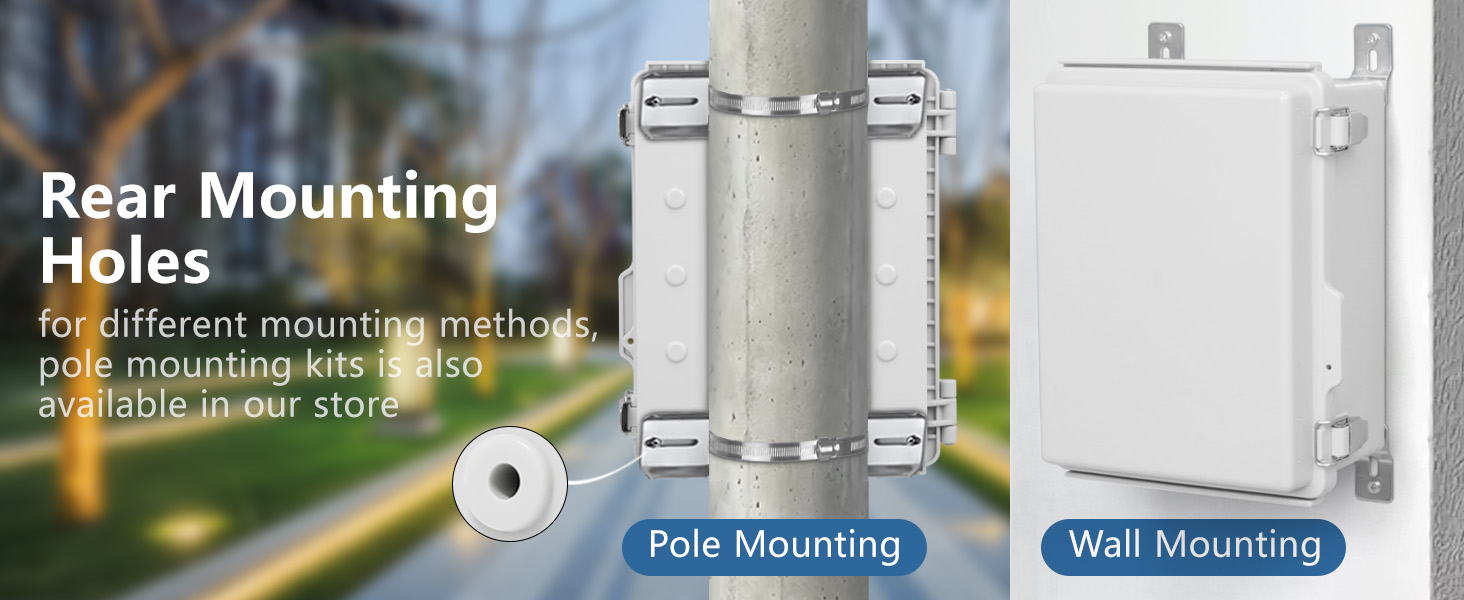 different mounting solutions