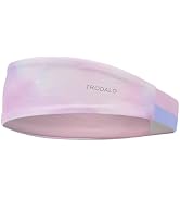 Trodalo Kids Sports Headbands for Girls Boys, Moisture Wicking Elastic Cooling Sweatbands, Non-Sl...