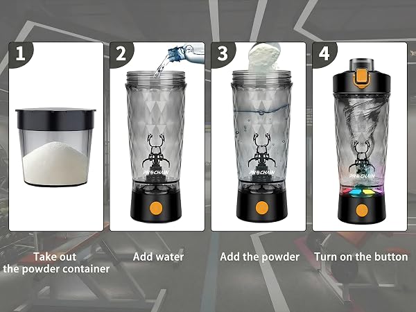 Mixer Cup with Storage
