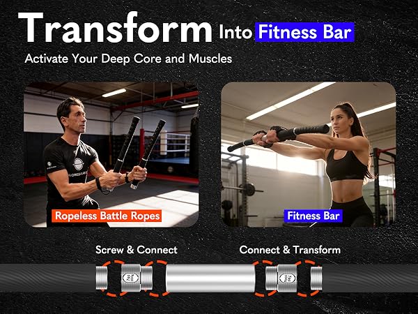 Transformable Into Fitness Bar