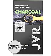 JVR Nose Strips for Blackhead Removal on Oily Skin, Mighty Deep Cleansing Pore Strips, for Pore U...