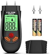 Wood Moisture Meter, with battery and LCD display, suitable for quick determination of moisture c...