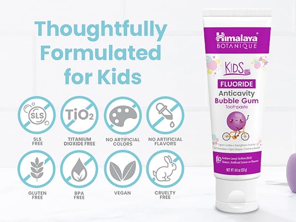 Kids Fluoride Bubble Gum header 7mob