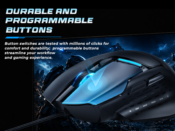 Wired gaming Mouse