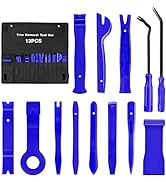 GOOACC 13PCS Nylon Trim Removal Tool Set for Bumper Fastener Rivet Clips Car Door Clip Panel Audi...