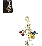 Yzikema Cute Dice Alloys Keychain for Men and Women,Sparkling Key Ring Handbags Purse Charm Punk ...