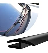 1.8M/6Ft Windshield Cowl Molding Rubber Seal Strip Trim, Front Rear Windshield Seal, Car Weather ...