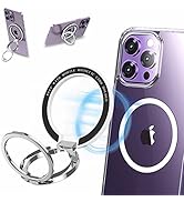 Dolrso Magnetic Phone Ring Holder,Compatible with MagSafe Phone Ring Stand,Removable Phone Grip,F...