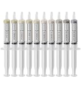 Angerstone 40% Concentration Diamond Polishing Compound Kit of 10 Lapping Compound 80,000 to 450 ...