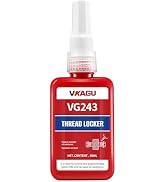 VIKAGU 243 Thread Lock Medium Strength Threadlocker,50ml