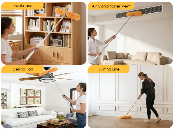 long handled duster