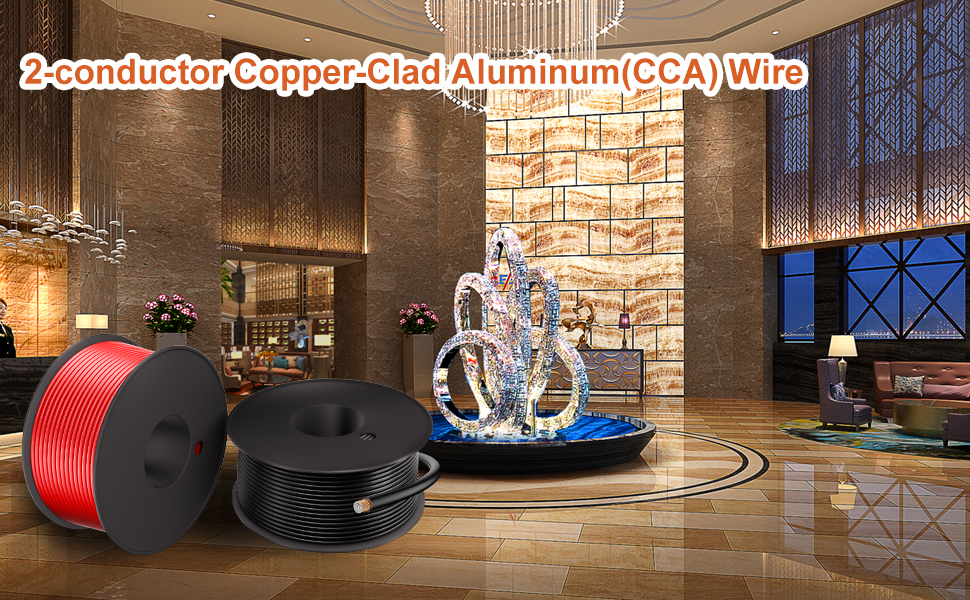 Red+Black Copper Clad Aluminum Application Scenarios
