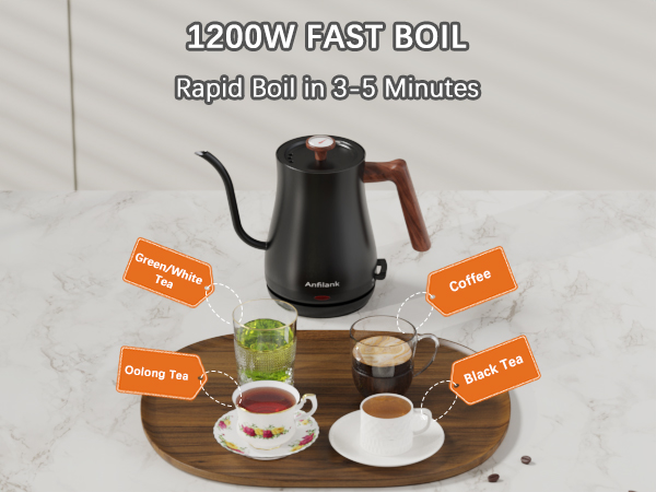 electric tea kettles automatic shut off