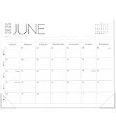GuassLee Desk Calendar 2026, 12-Month Desk Calendar from June. 2026 to May. 2027, 14" X 11" Month...